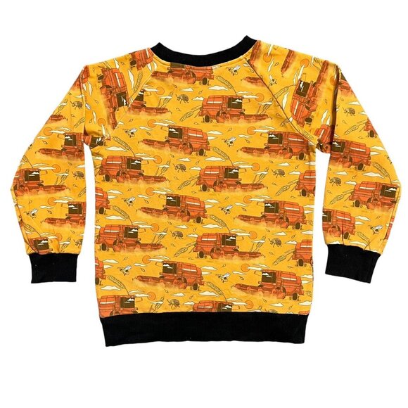 Raspberry Republic 7-9Y Organic Golden Harvest Pullover - Picture 4 of 6